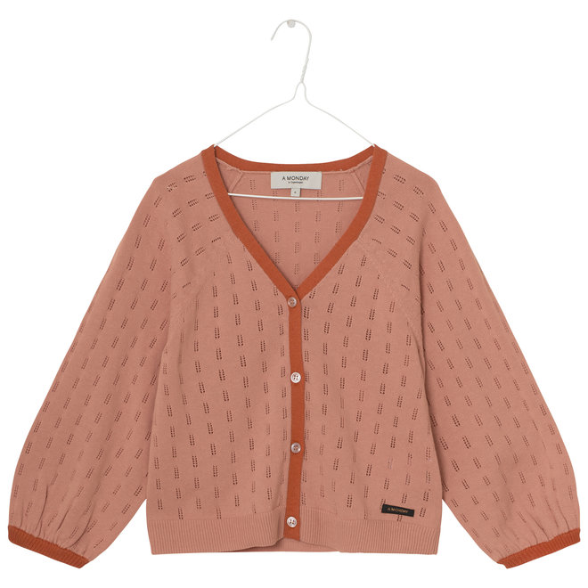 A Monday in Copenhagen - Freya cardigan Mellow rose