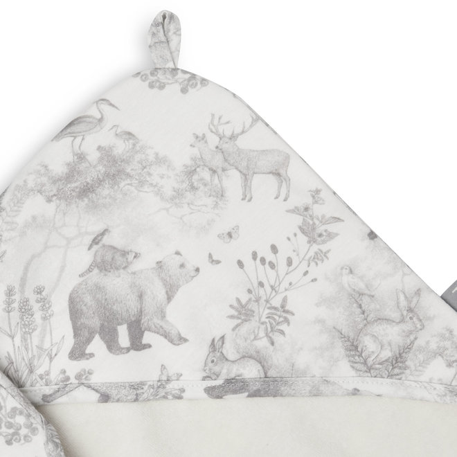 Jollein - Badcape 75x75cm Pimpelmees - Forest Animals