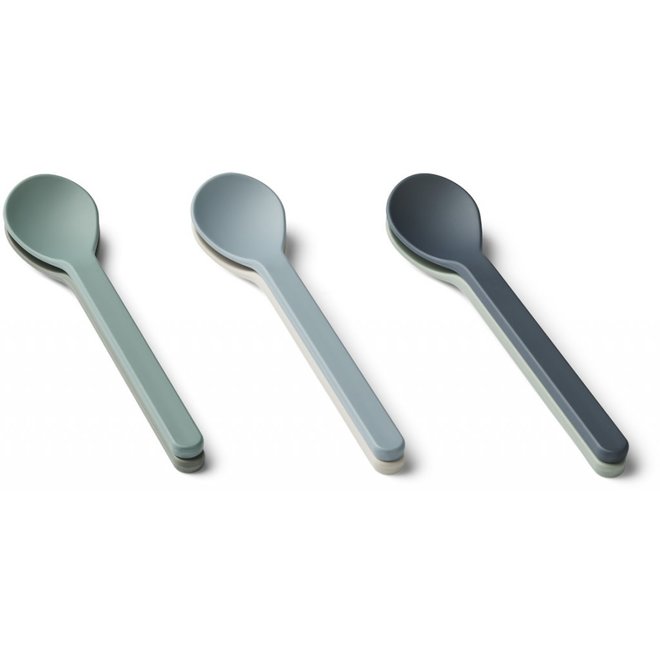 Liewood - Erin spoon pack - Sea blue mix