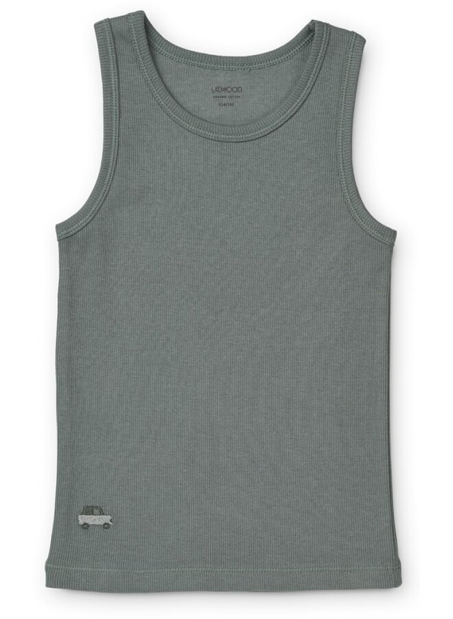Liewood - Faris printed tank top 2-pack - Vehicles