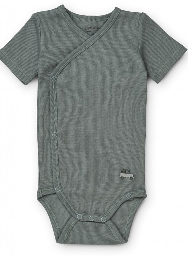 Liewood - Hali body shortsleeve (2 pack) - Vehicles