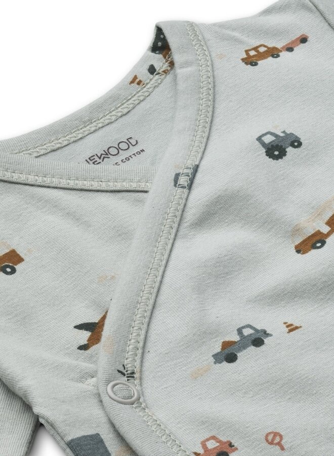 Liewood - Hali body shortsleeve (2 pack) - Vehicles
