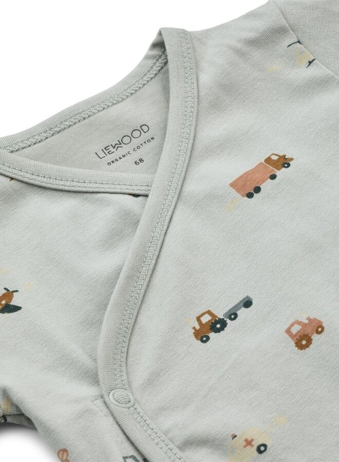 Liewood - Hali body longsleeve - Vehicles