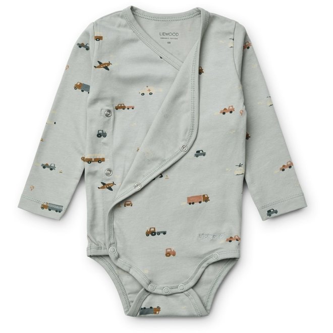 Liewood - Hali body longsleeve - Vehicles