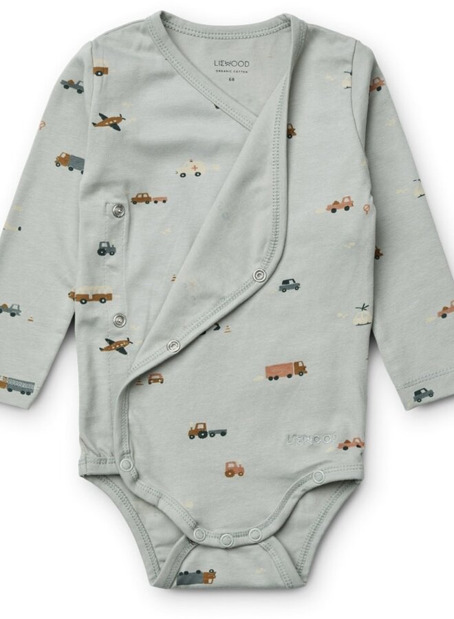 Liewood - Hali body longsleeve - Vehicles