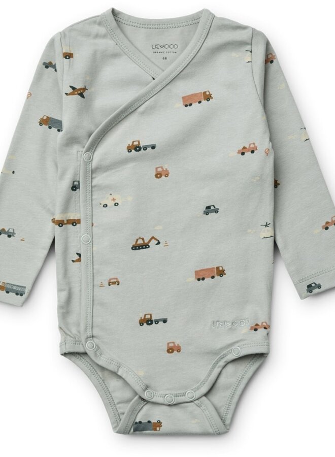 Liewood - Hali body longsleeve - Vehicles