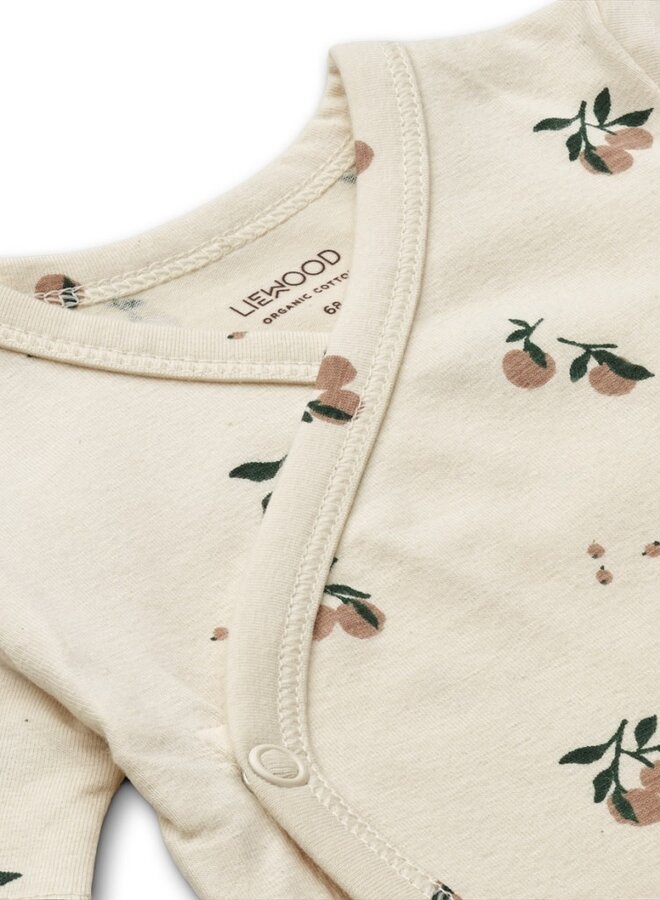 Liewood - Hali body shortsleeve - Peach tuscany rose