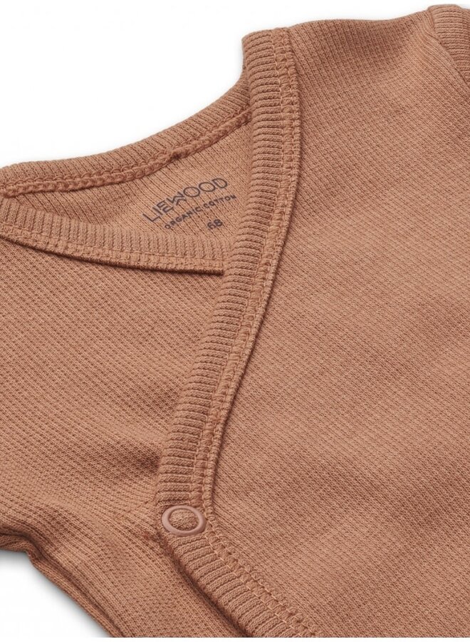 Liewood - Hali body shortsleeve - Peach tuscany rose