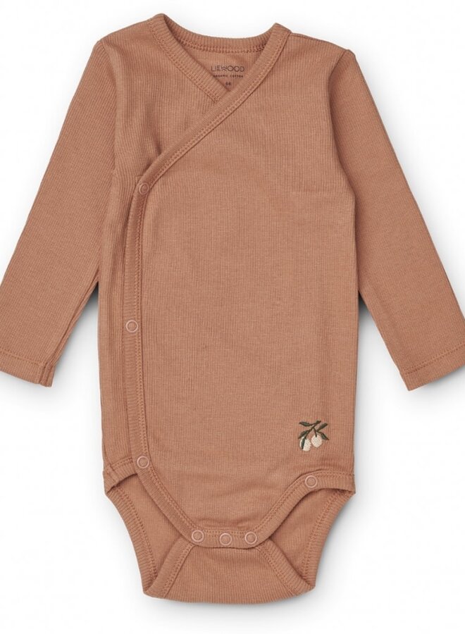 Liewood - Hali body longsleeve - Peach tuscany rose