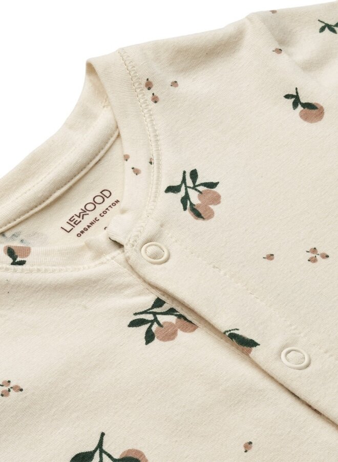 Liewood - Birk pyjamas jumpsuit - Peach shell sandy