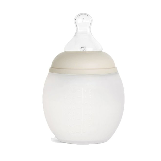 Elhee - Milk baby bottle 330 ml - Sand