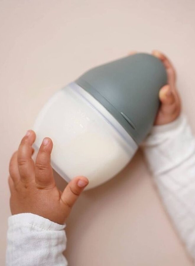 Elhee - Baby bottle Kaki- 240 ml