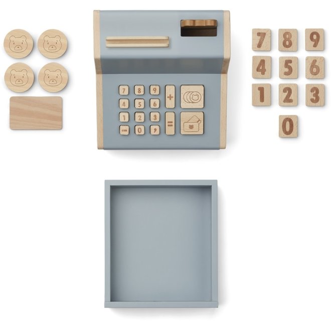 Liewood - Buck cash register - Blue fog multi mix