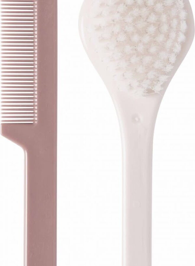 Luma - Borstel en kam - Blossom pink