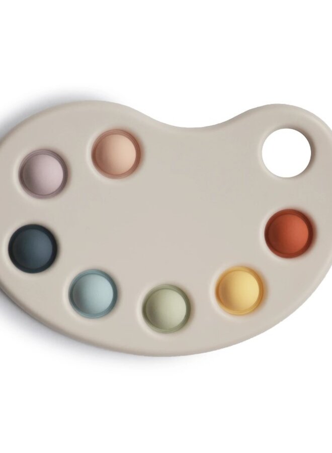 Mushie - Press toy - Paint palette