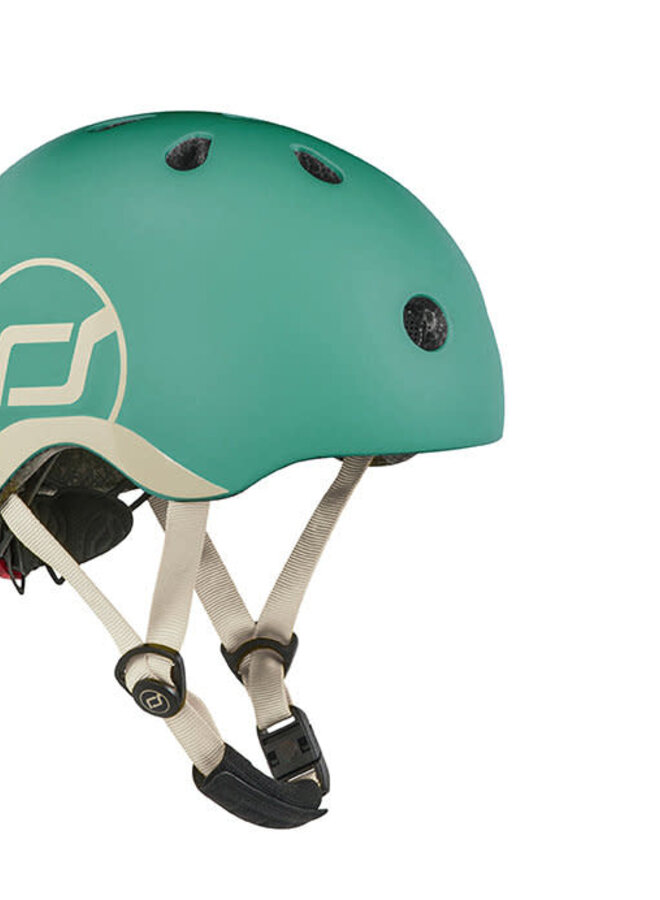 Scoot and Ride - Helmet XS/XXS- Forest  (1 tot 3 jaar)