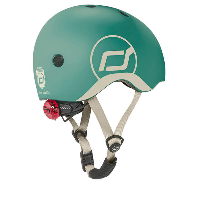 Scoot and Ride - Helmet XS/XXS- Forest  (1 tot 3 jaar)