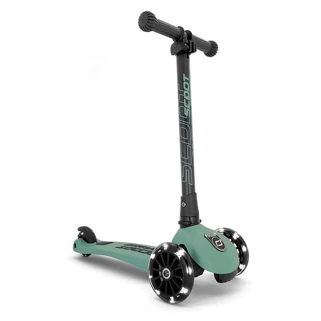 Scoot and Ride - Highwaykick 3 LED - Forest (3 tot 6 jaar)