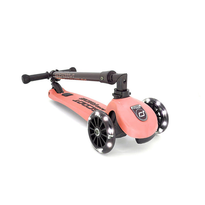 Scoot and Ride - Highwaykick 3 LED - Peach (3 tot 6 jaar)