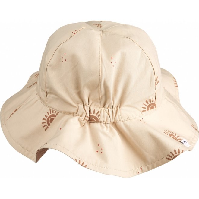 Liewood - Amelia reversible sun hat - Sunset/apple blossom mix