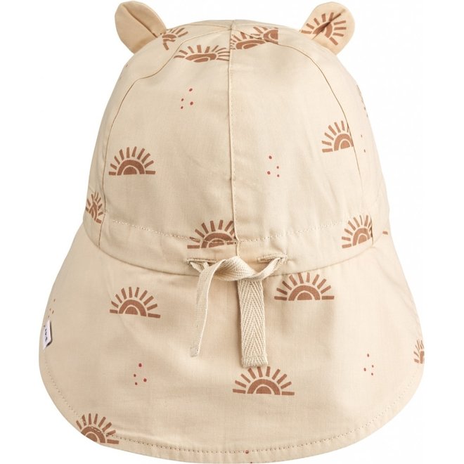 Liewood - Gorm reversible sun hat - Sunset/apple blossom mix