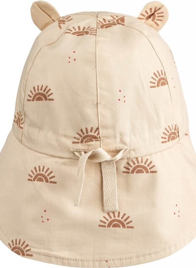 Liewood - Gorm reversible sun hat - Sunset/apple blossom mix
