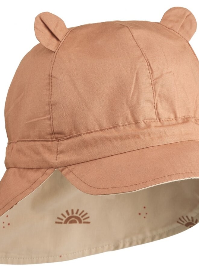 Liewood - Gorm reversible sun hat - Sunset/apple blossom mix