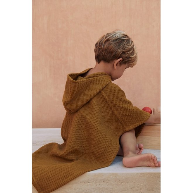 Liewood - Paco poncho - Golden caramel