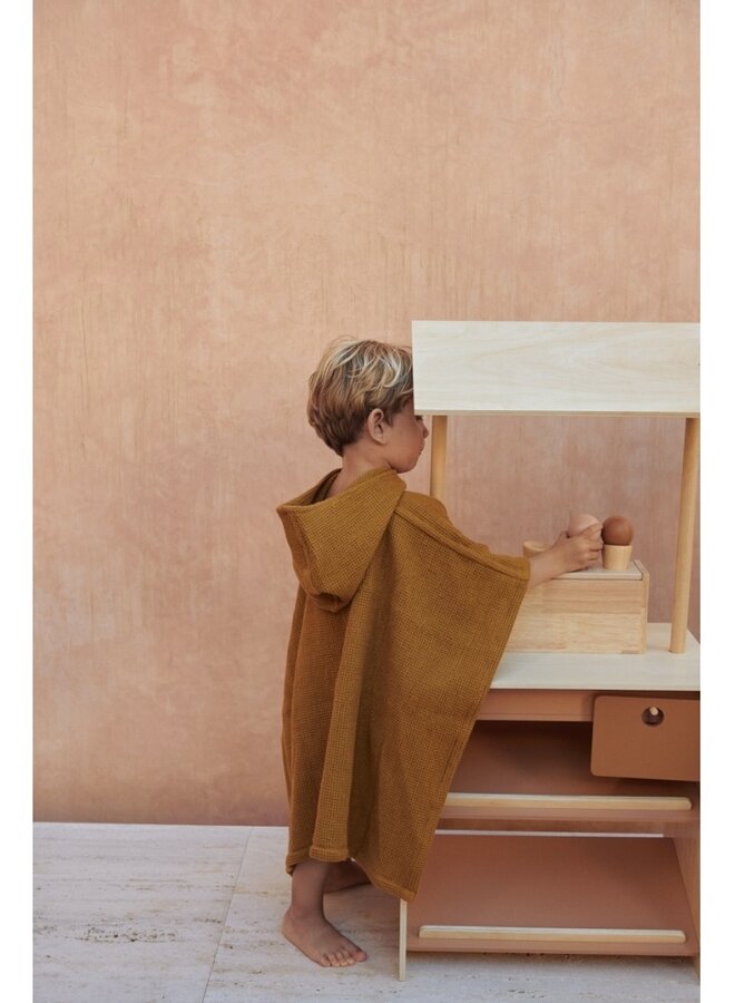 Liewood - Paco poncho - Golden caramel