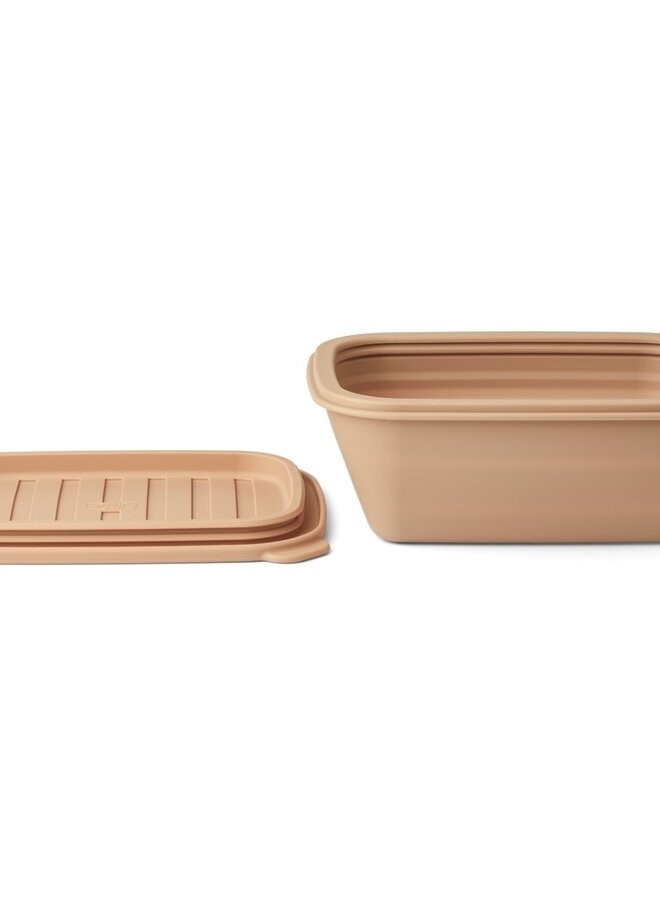 Liewood - Franklin foldable lunch box - Tuscany rose/pale tuscany mix