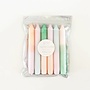 by Vivi - Set van 6 Dip Dye kaarsen - Birthday cake