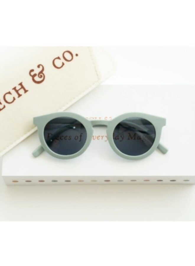 Grech & Co - Sustainable Kids Sunglasses - Light blue