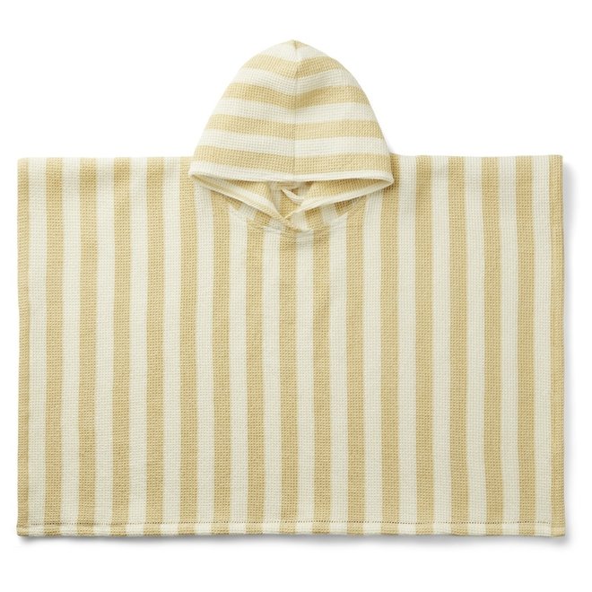 Liewood - Paco poncho - Yellow / Creme