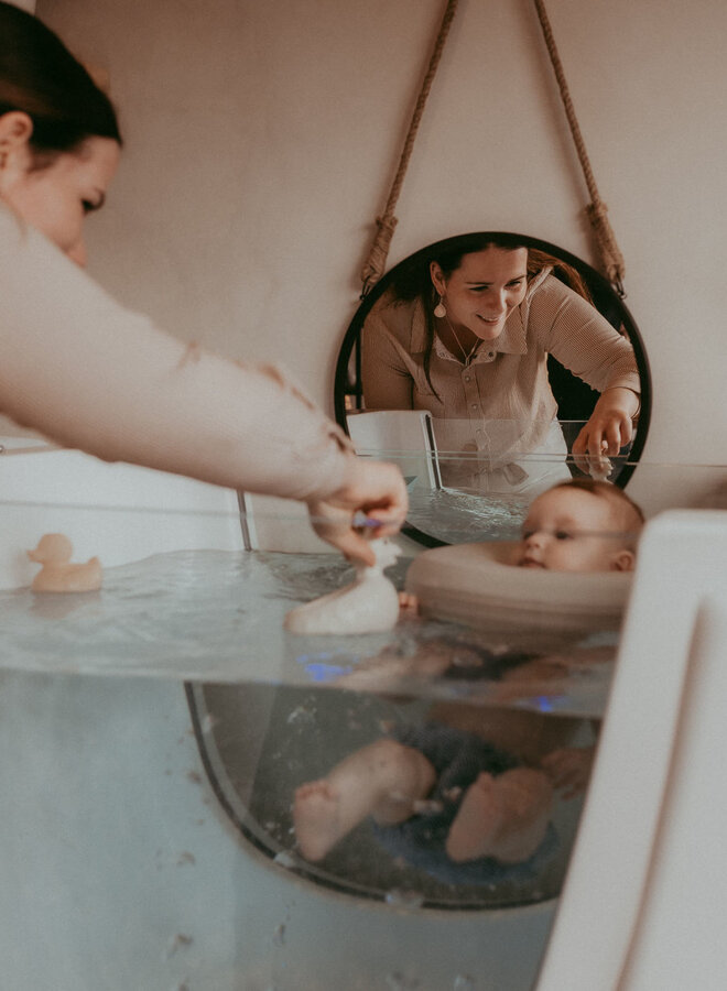 Hydrotherapie voor baby's