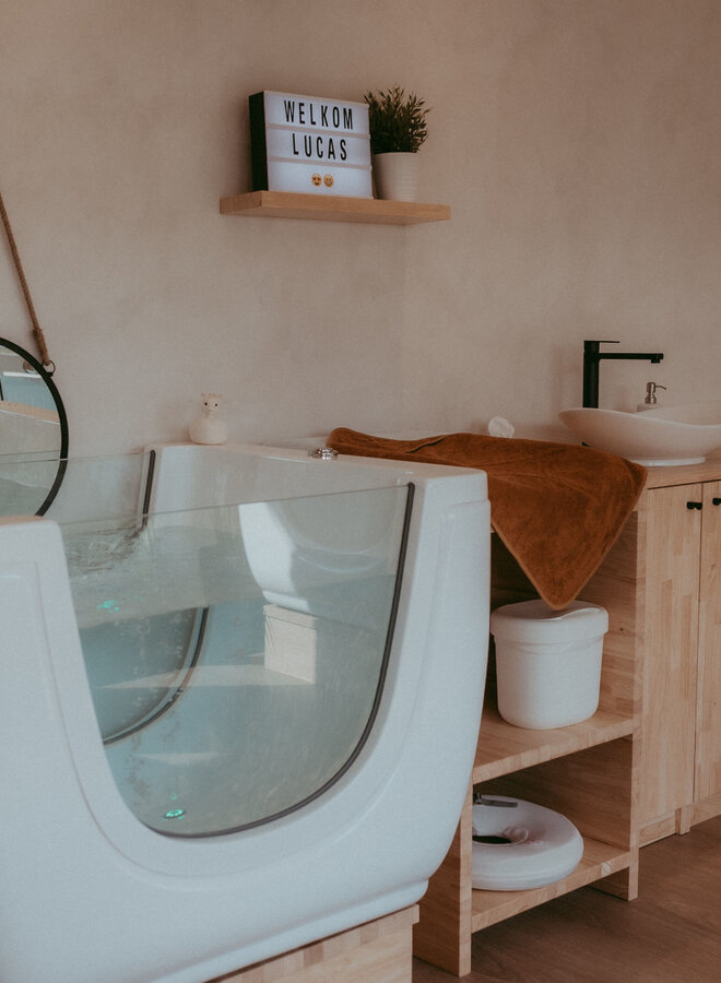 Hydrotherapie voor baby's