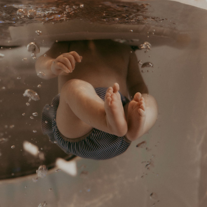 Hydrotherapie voor baby's