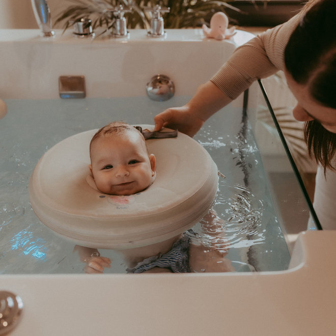 Hydrotherapie voor baby's