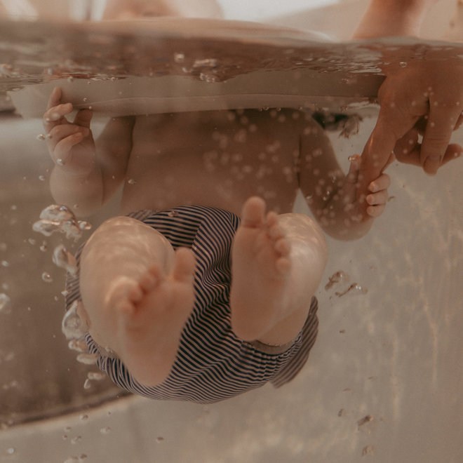 Hydrotherapie voor baby's