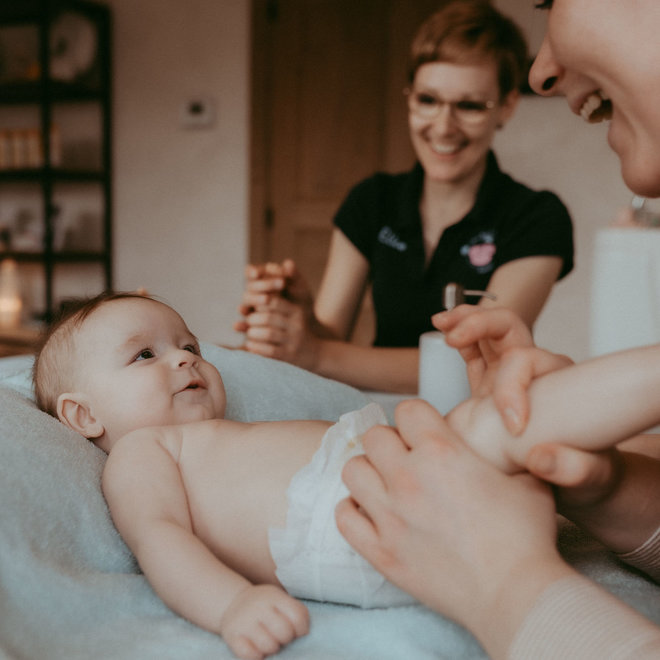 Sessie 'MARILOU' - Hydrotherapie en babymassage voor baby's