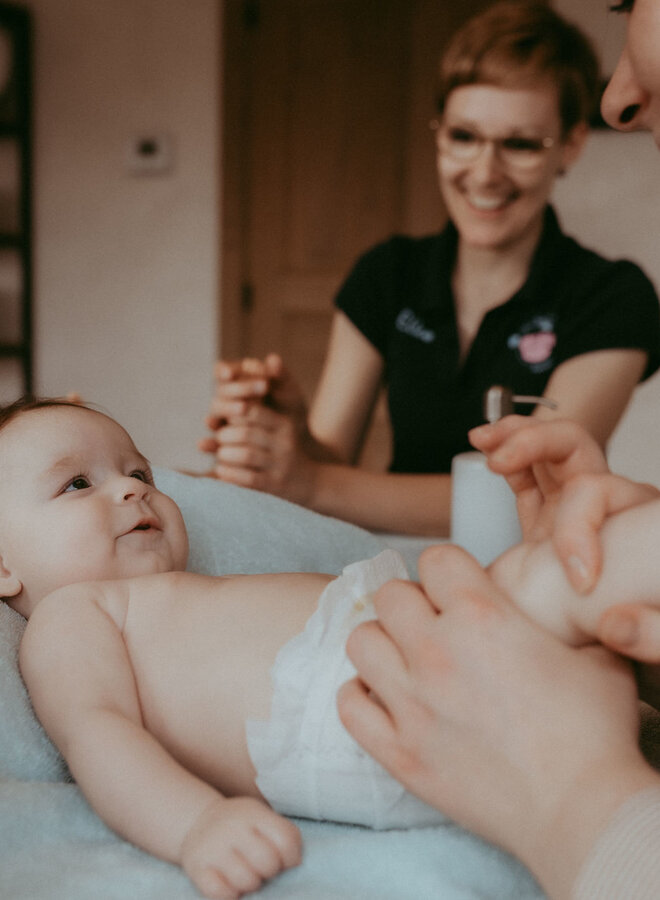 Sessie 'MARILOU' - Hydrotherapie en babymassage voor baby's
