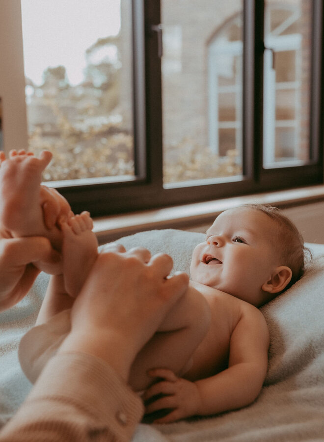 Sessie 'MARILOU' - Hydrotherapie en babymassage voor baby's
