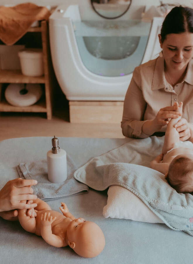 Sessie 'MARILOU' - Hydrotherapie en babymassage voor baby's