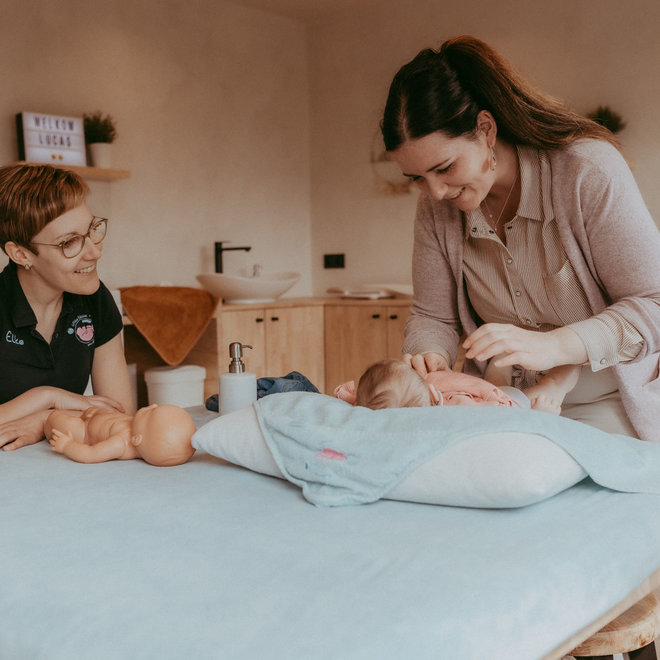 Sessie 'MARILOU' - Hydrotherapie en babymassage voor baby's