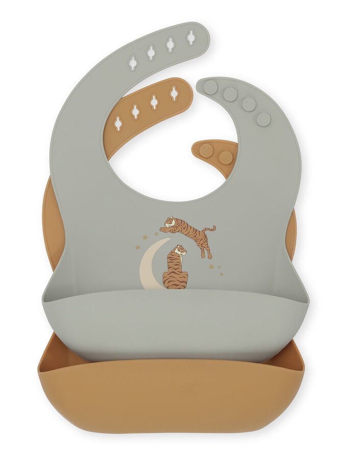 Konges Slojd - Silicone bibs - Roar