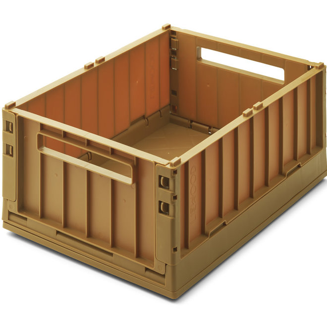 Liewood - Weston storage box with lid M - Golden caramel