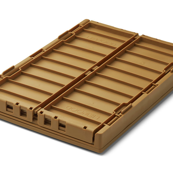 Liewood - Weston storage box with lid M - Golden caramel