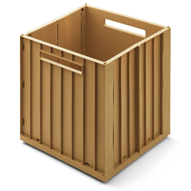 Liewood - Elijah storage box with lid - Golden caramel