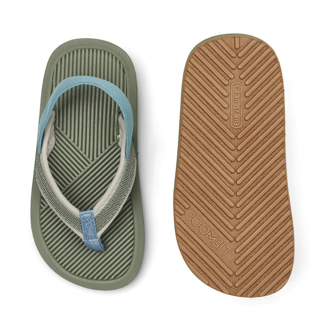 Liewood - Travis flip flops - Hunter green