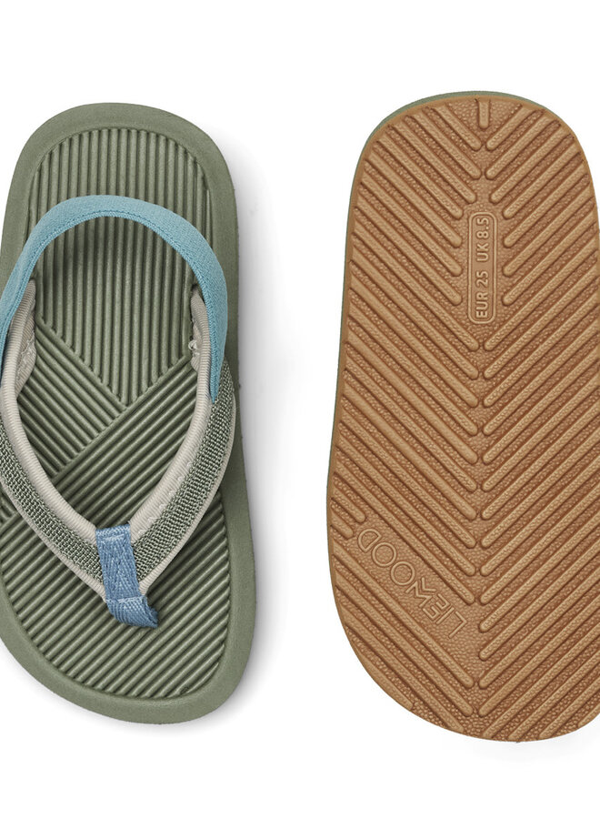 Liewood - Travis flip flops - Hunter green