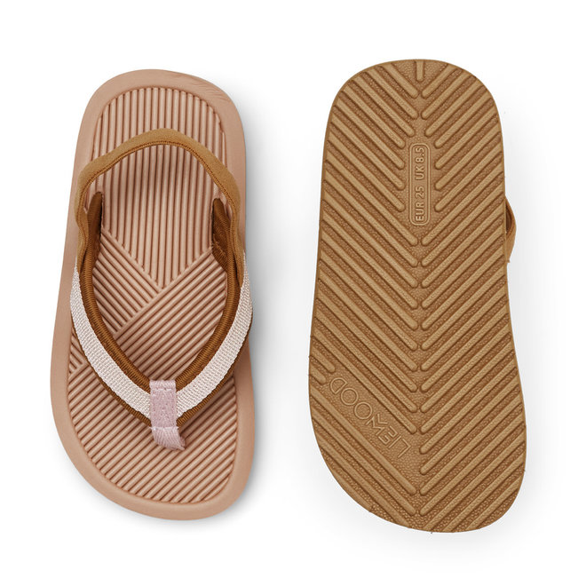 Liewood - Travis flip flops - Tuscany rose